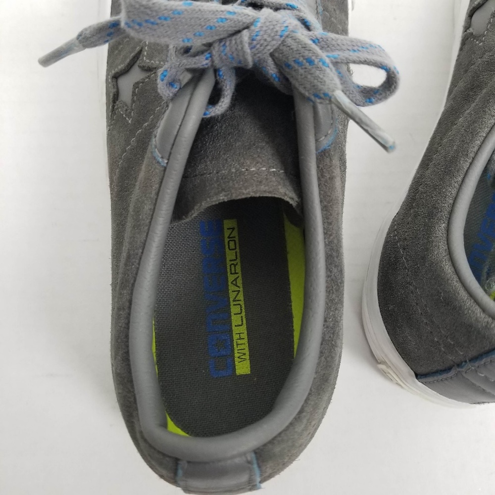 Converse All Stars Lunarlon Suede Skater Shoes - Picture 6 of 8